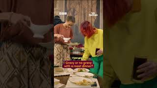 Players Enjoy Some Gravy In The Traitors Castle - Bbc