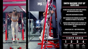 Smith Machine Step Up - Glute Focus