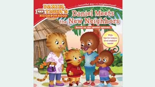 Daniel Tigers Neighborhood Book Read Aloud || Daniel Meets the New Neighbors