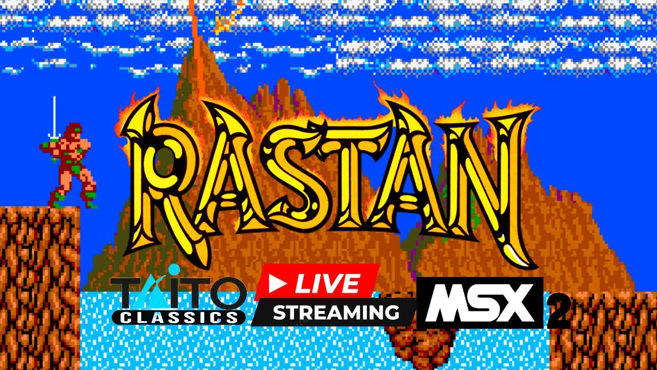 MSX2    RASTAN SAGA ゲームソフト RASTAN SAGA On MSX2 - As Good As The Arcade? - YouTube
