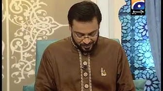 Fasloon ko Takalluf by Dr. Aamir Liaquat Hussain