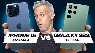 Monsieur Grrr [Fr] Vidéos iPhone 15 Pro Max VS Samsung Galaxy S23 Ultra - LEQUEL EST LE MEILLEUR ?