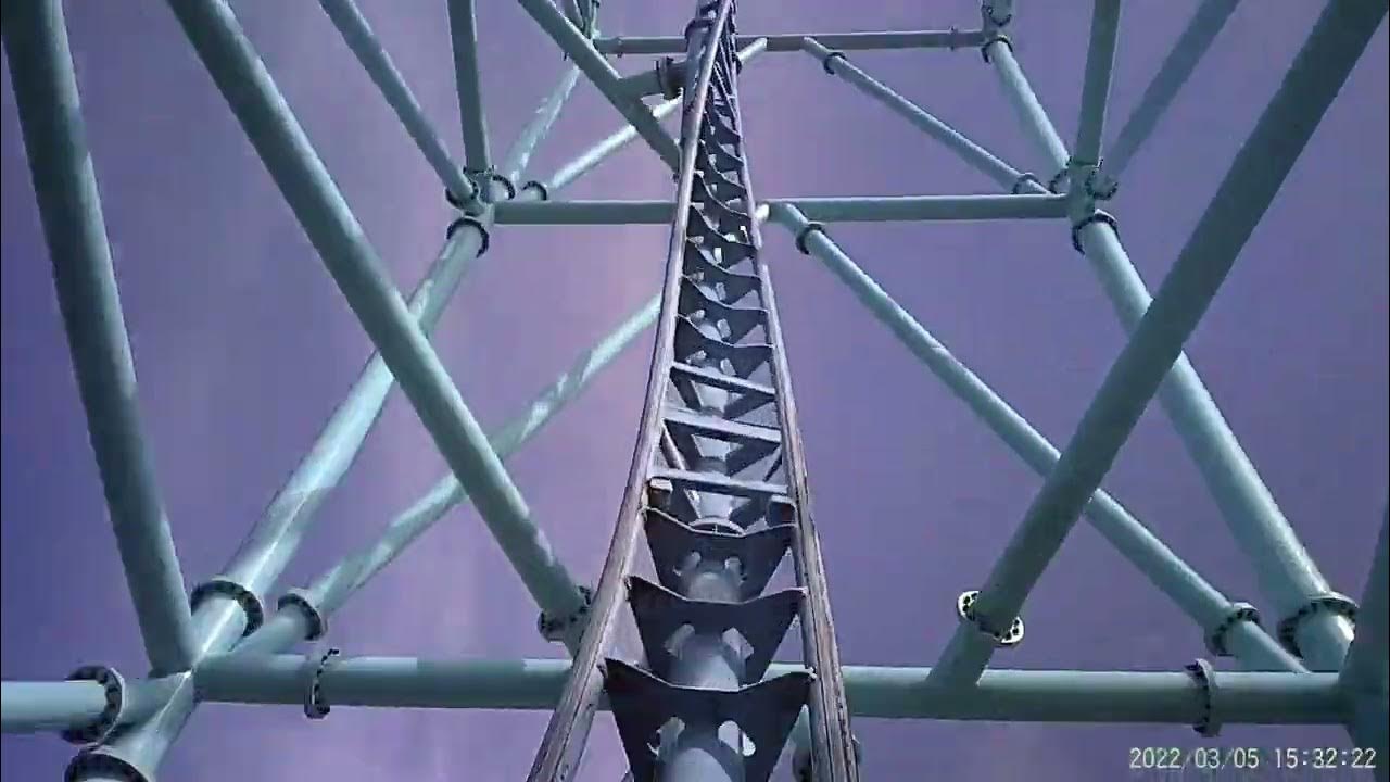 Electric Eel FRONT ROW POV SeaWorld San Diego Premier Rides Sky