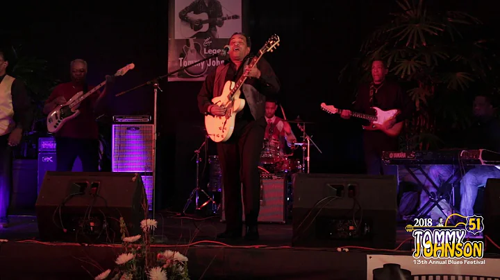 Eddie Cotton At Tommy Johnson Blues Festival 2018