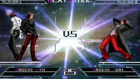 [KOF MUGEN] Orochi Kyo WF VS Orochi Iori