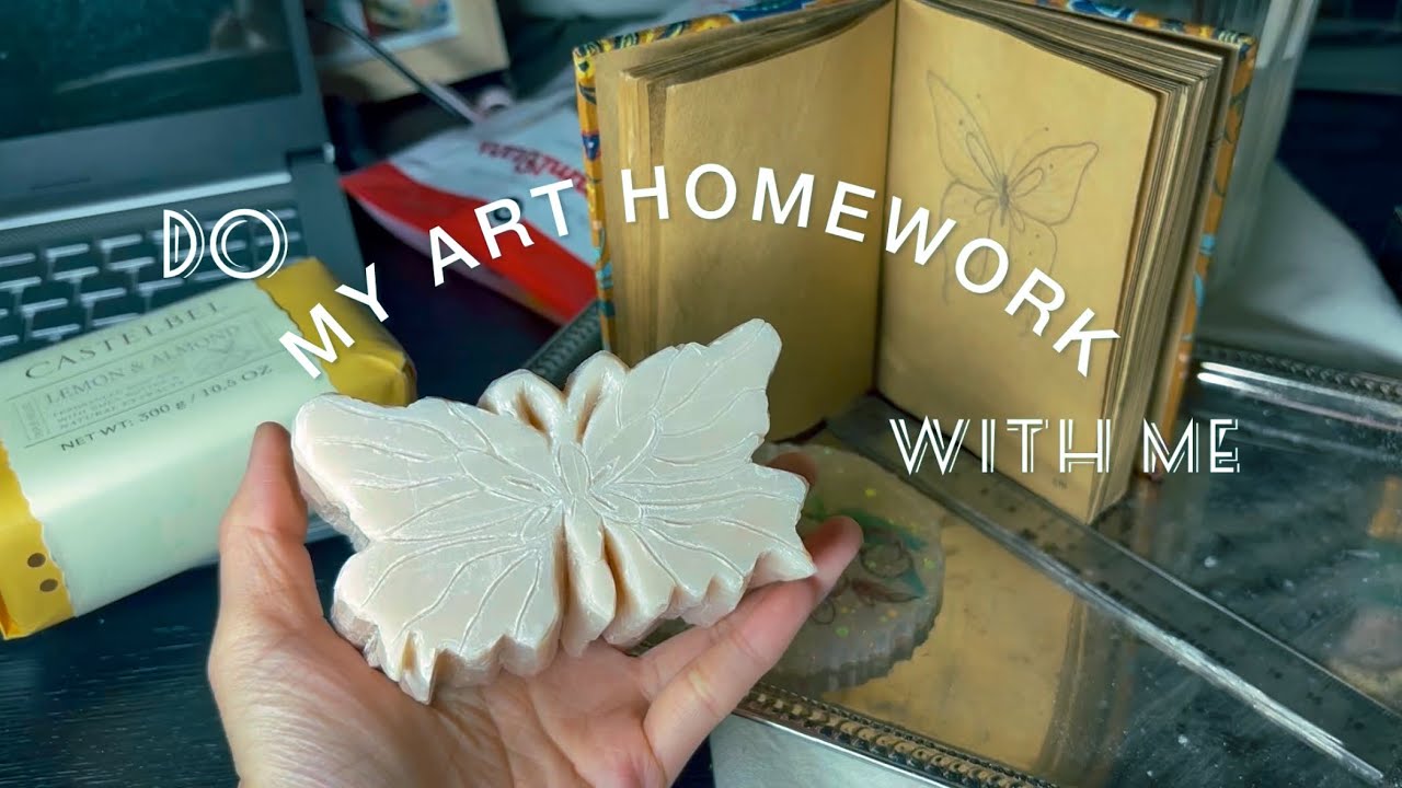 [ENGSUB] DO HOMEWORK WITH ME 📚 | ART APPRECIATION ASSIGNMENT | SOAP ...