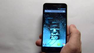 "Lovely Snow" live wallpaper for Android screenshot 4