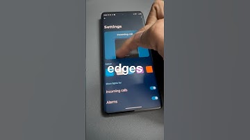 Hoe u Edge-meldingslampjes op de Motorola Edge 40 inschakelt