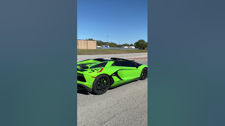 Crazy Aventador SVJ with Gintani F1 Exhaust Launch!! 🚀