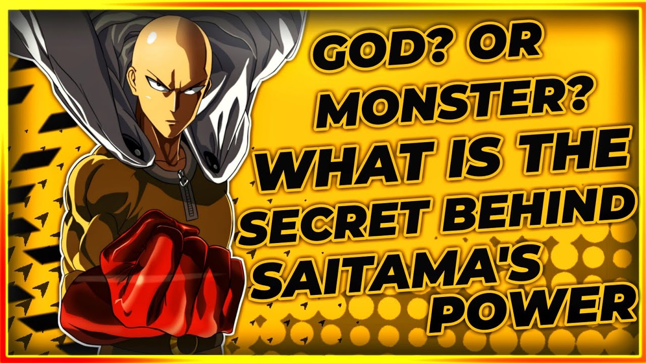 What Is The Secret Behind Saitama's Power? Is Saitama A God Or A Monster? Explained In Hindi