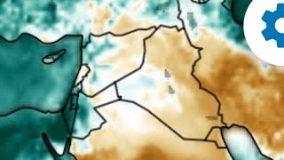 بلاد الشام و سوريا : النشرة الجوية وحالة الطقس والبحر