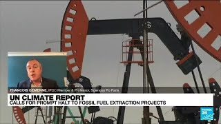UN climate report "must sound a death knell" for fossil fuels • FRANCE 24 English