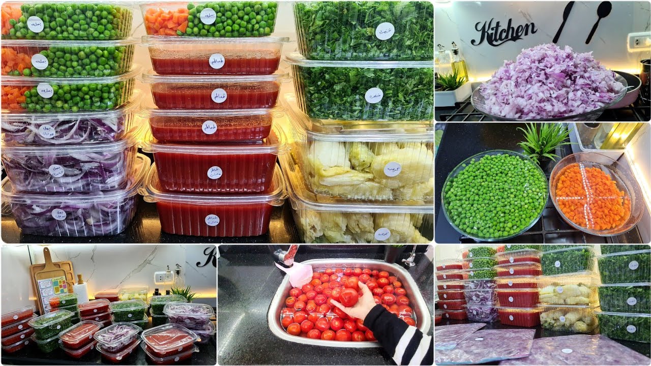 اول تفريزات رمضان 2024🌿🌜 بأفضل طرق للمراءه العامله وربه المنزل خليكى ناصحه اتعبى يوم وارتاحي شهور 👌