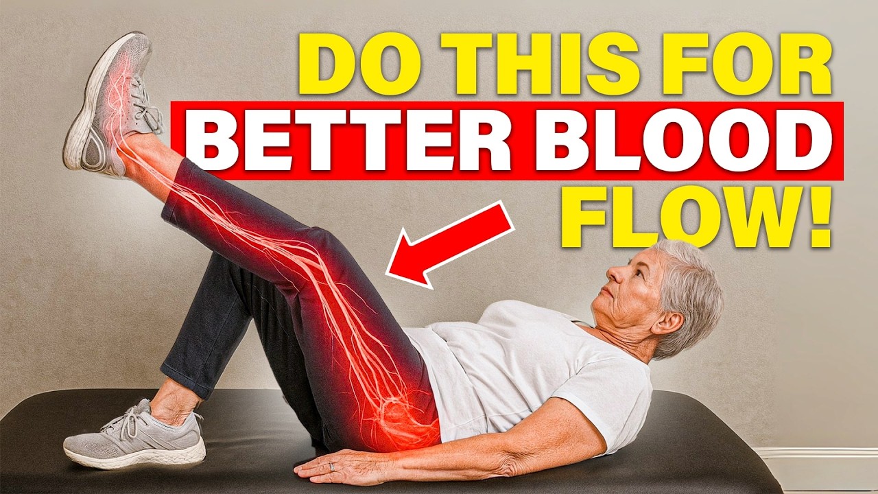 SENIORS: Do These Exercises to Boost Circulation While Lying Down