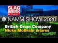 NAMM 2020 beursnieuws British Drum Company - Nicko McBrain snaredrums