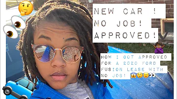 Can I buy a car while unemployed?