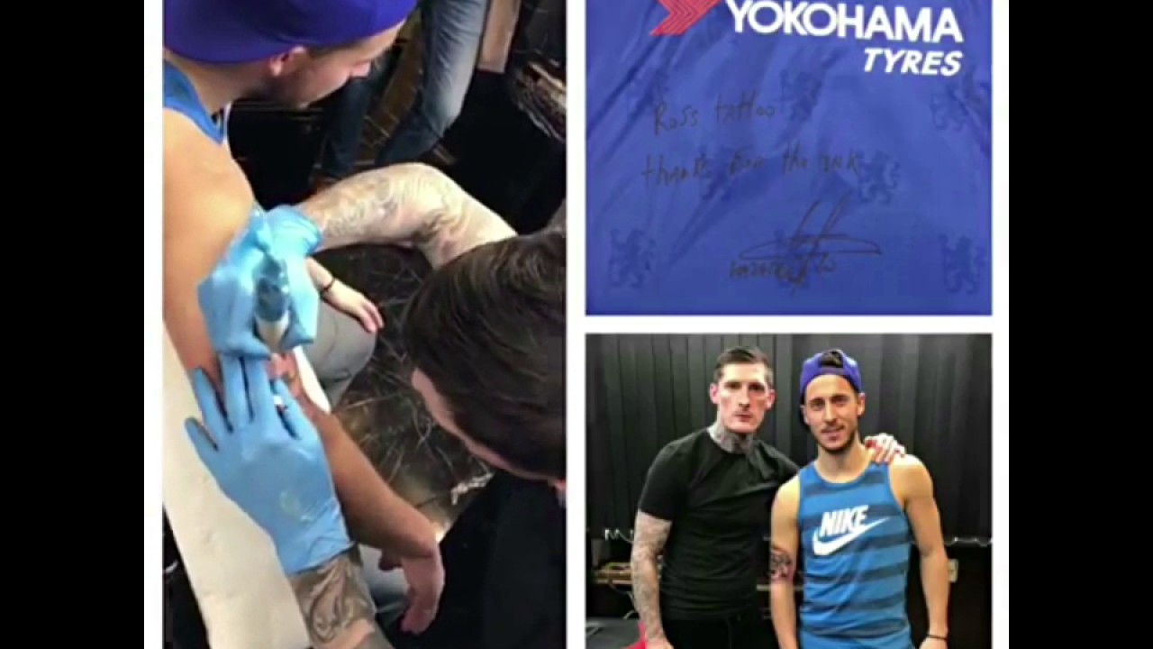 Eden  Hazard  has a new tattoo  YouTube