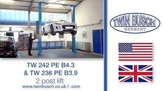TW 242 PE B4.3 &TW 236 PE B3.9 : Clear floor lifts from TWIN BUSCH® Resimi