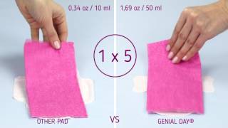 Genial Day Innovative, Patended, Organic Menstrual Pads for Easier, Irritation-Free Period screenshot 5