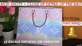 Louis Vuitton Escale On The Go GM in Pastel Color Unboxing Video  + My First Impression #lvbags