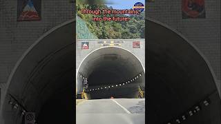 Driving Through theincredible Nechiphu Tunnel, on the way to Tawang #shorts #roadtrip #Tunnel