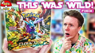 This Box was WILD (Force)! Unboxing the Japanese Wild Force Pokemon Card Set!