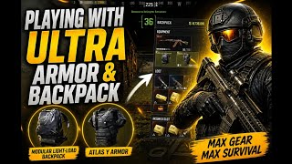 ULTRA ARMOR + BACKPACK Gameplay 🔥 MAX GEAR | UNSTOPPABLE