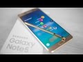 فتح صندوق ومراجعة سريعة لجهاز Samsung Galaxy Note 5
