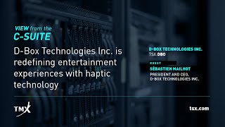D-Box Technologies Inc. Is Redefining Entertainment Experiences With Haptic Technology