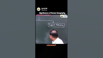 Significance of Human Geography in Optionals | Himanshu Sir | Geography Optional Foundation