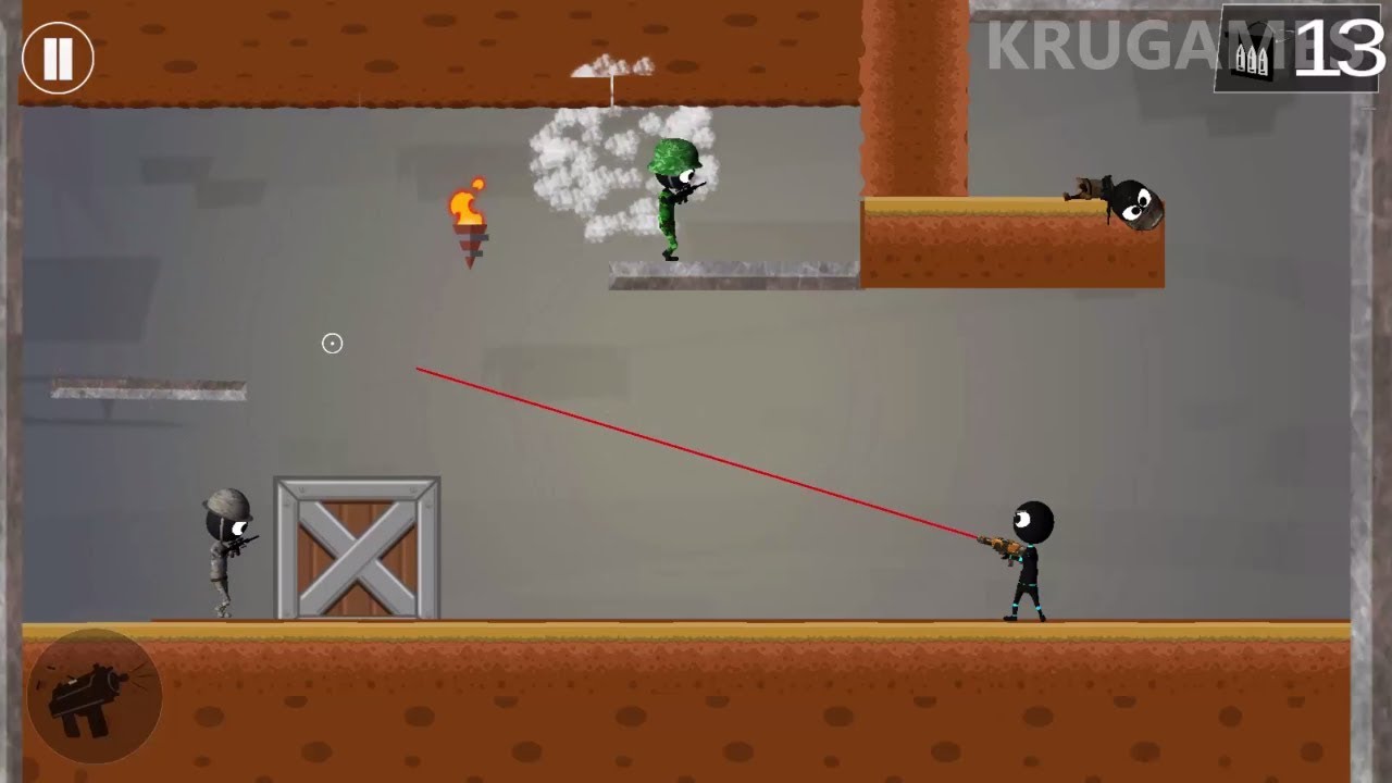 Stickman Shooter Elite Strikeforce Android Gameplay 4 YouTube