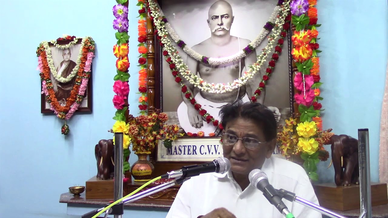 Discourse by I Srinivas Garu at Master CVV Yoga Centre #Video No# 155