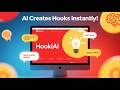 Generate Catchy Video Hooks Instantly with HookiAI! 🚀