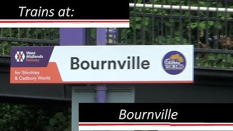 Trains at Bournville 24/08/2022