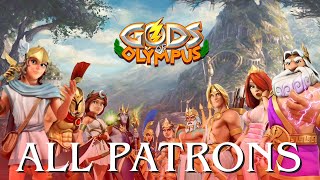 ALL PATRONS! | Gods of Olympus | GoO screenshot 5