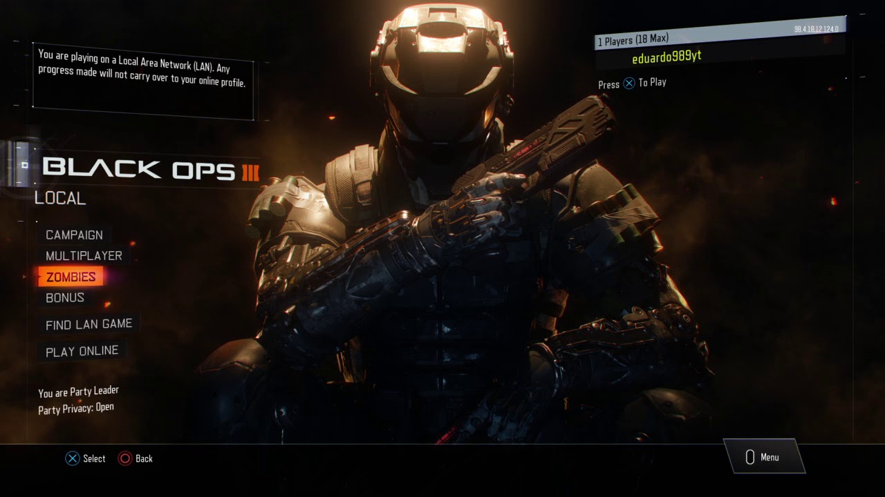 Como jugar call of duty black ops 3 en pantalla dividida para ps4 2019