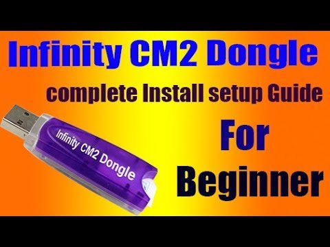 Infinity Cm2 Dongle Complete Install Setup Guide