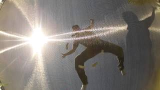 GoPro HD Trampoline Slow Motion Under Tramp
