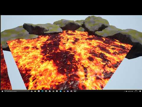 Unreal Engine - Lava Shaders