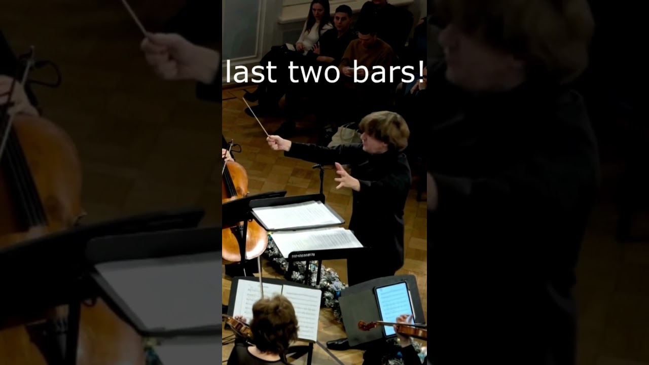 Conductor got LOST mid-performance