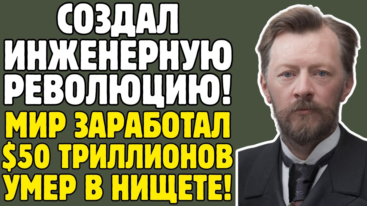 ШУХОВ – инженер СОЗДАЛ технологии века: мир взял ТРИЛЛИОНЫ, он умер НИЩИМ с 0