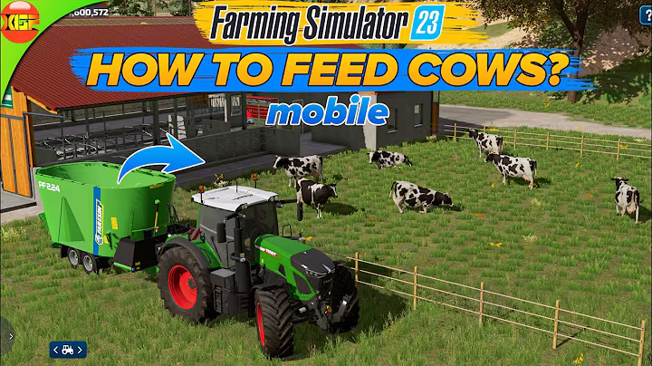 How To Feed Cows in Farming Simulator 23? Easy Method fs23 Tutorial