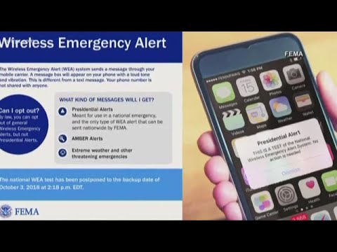 fema-to-test-cell-phone-emergency-alert-system-on-wednesday