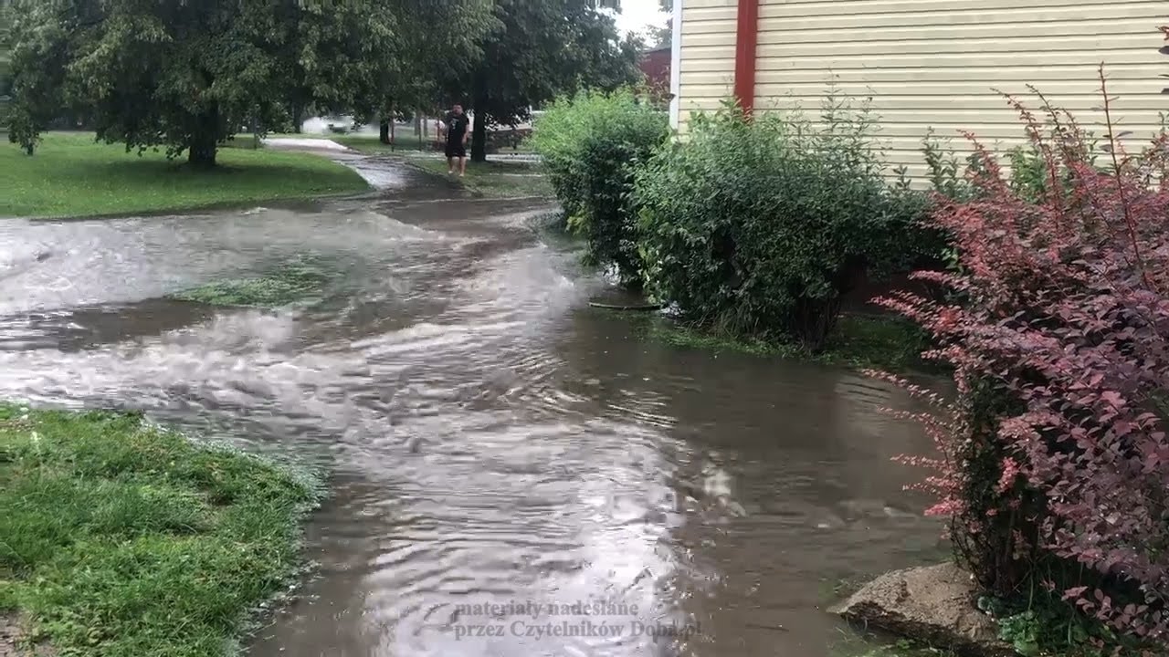 Ulewa nad Dzierżoniowem okiem Czytelników Doba