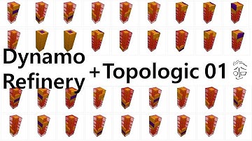 Revit DYNAMO topologic 01 Refinery tutorial 006  제너레이티브 디자인 다이나모 교육