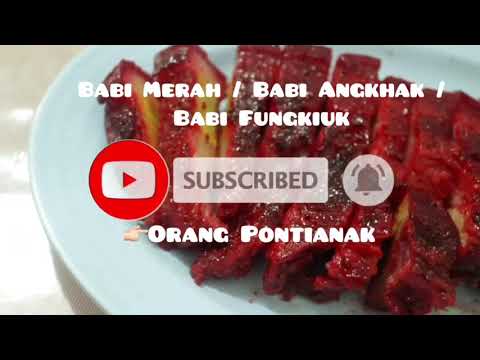 Resep Daging Babi Merah Pontianak