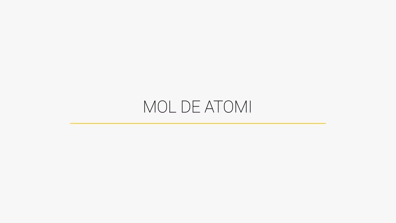 Mol de atomi. Manual chimie clasa a VII-a