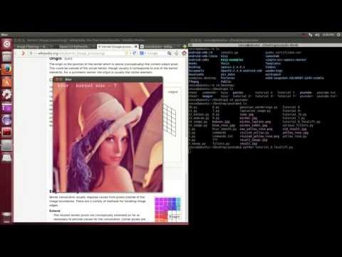 OpenCV Programming with Python on Linux Ubuntu  Tutorial-8 Cont. Filters