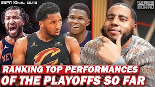 Ranking Top Performances In The Playoffs So Far | Numbers on the Board screenshot 4