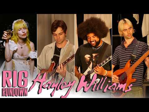 Hayley Williams' Band Rig Rundown with Joey Howard, Brian Robert Jones & Logan MacKenzie